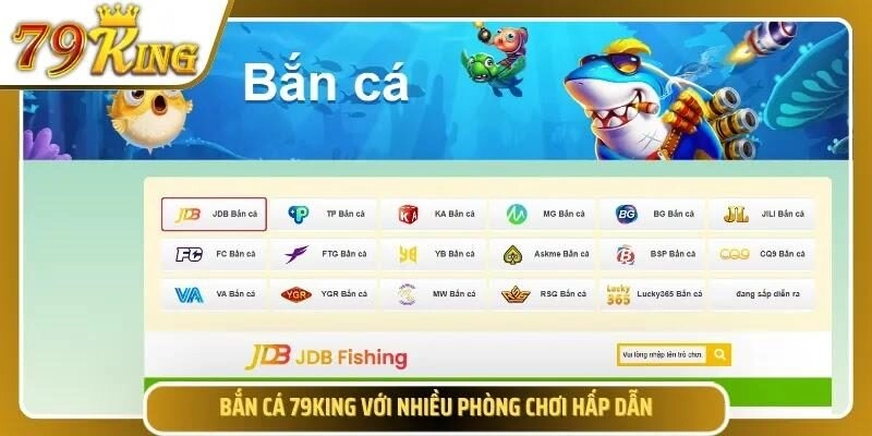 Giao diện sảnh bắn cá đổi thưởng 3D