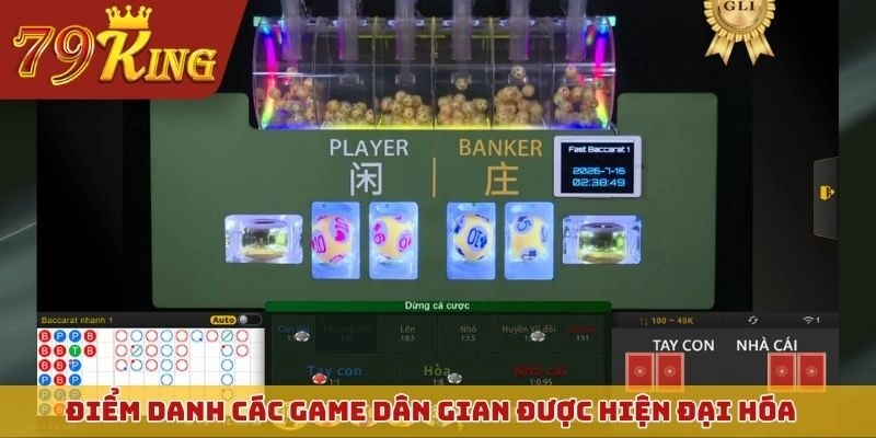 Sảnh TPCASINO - Trải Nghiệm Sòng Bạc Đậm Chất Á Đông Độc Đáo 2 Điểm danh các game dân gian được hiện đại hóa tại TPCASINO
